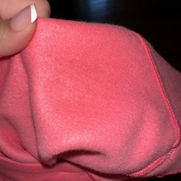 NWOT Lululemon Scuba Shorts Sz4~Sakura Pink~ High Rise Soft Sweatpants Fabric - Picture 5 of 9